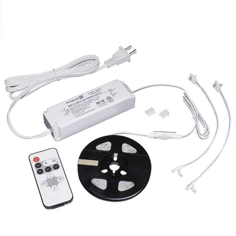 RibbonFlex Home 24V Dim-to-Warm White LED Strip Light Kit