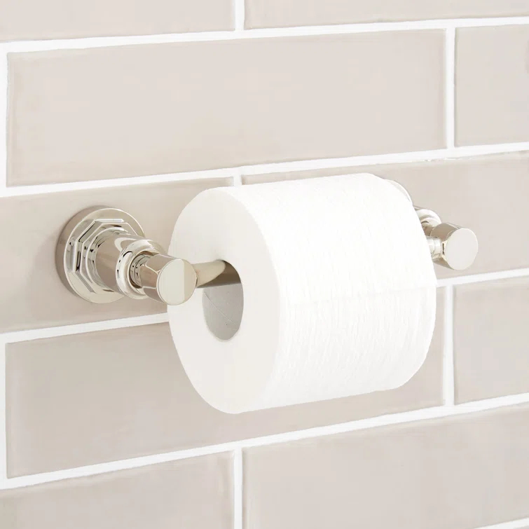 Signature Hardware Greyfield Toilet Paper Holder 447225