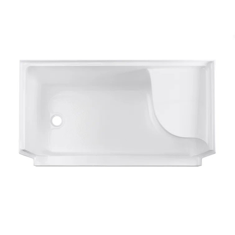 Aquatique 60" x 32" Single Threshold Shower Base