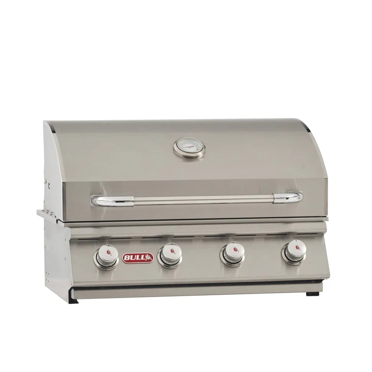 Bull Outlaw 4-Burner Built-In Convertible Gas Grill