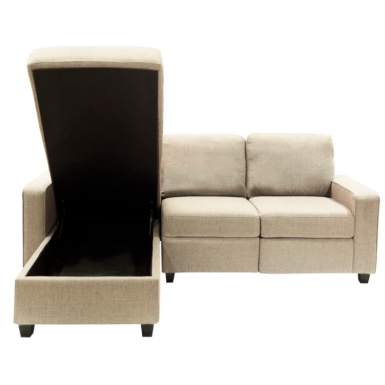 Serta Palisades Reclining Sectional Sofa with Storage Chaise
