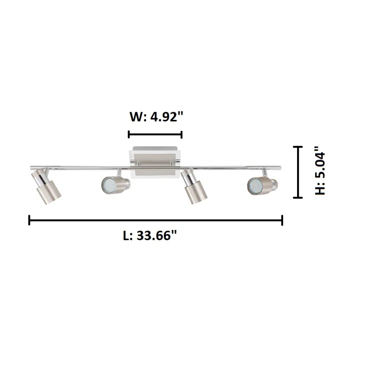 Arham Adjustable Track Head