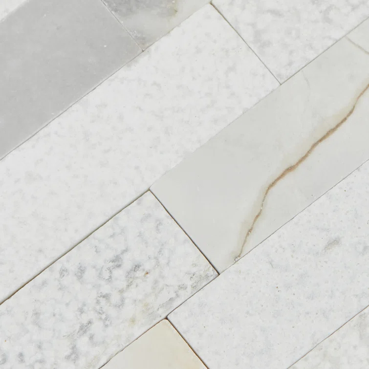 Minute Mosaix Marble Linear Mosaic Wall Tile