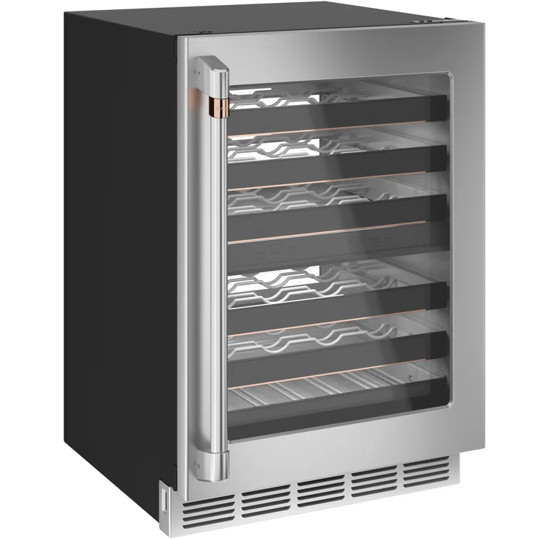 Smart Appliances 46 Bottle Dual Zone Convertible Wine and Beverage Refrigerator with WiFi