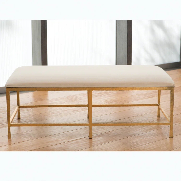 Quad Pod Bench w/Muslin Cushion