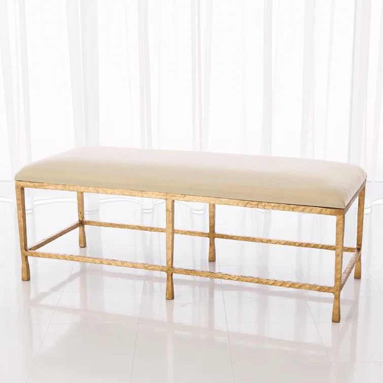 Quad Pod Bench w/Muslin Cushion