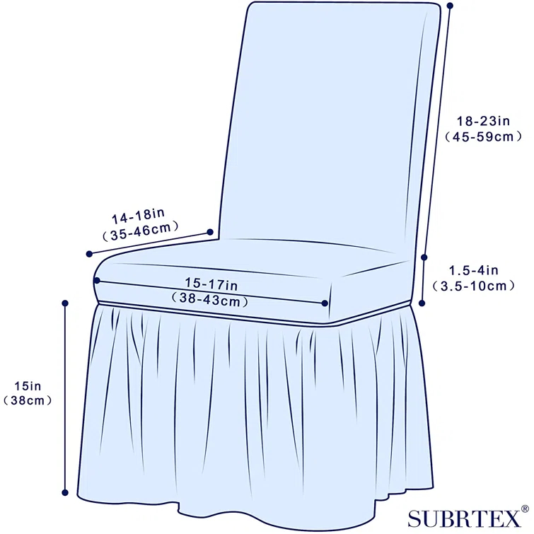 Box Cushion Dining Chair Slipcover