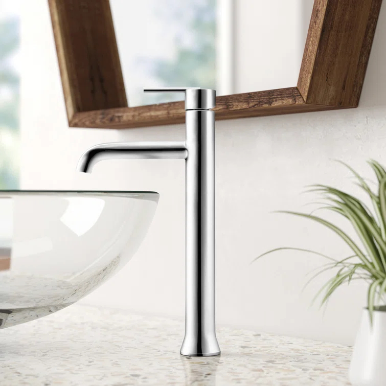 Trinsic Single Hole Vessel Bathroom Faucet, Single Handle Vessel Bathroom Sink Faucet