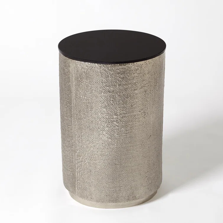 Hemp Etched Barrel Table