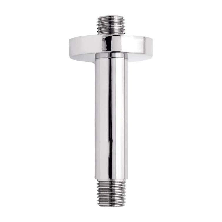 4" Round Ceiling-Mount Shower Arm