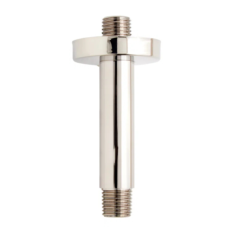 4" Round Ceiling-Mount Shower Arm