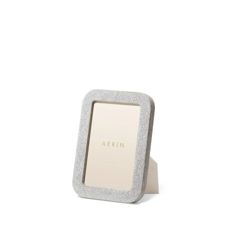 Shagreen Leather Embossed Picture Frame