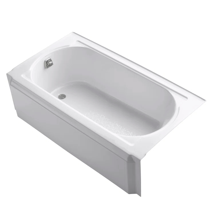 Memoirs® 60" x 32" Alcove/Tile in Soaking Cast Iron Bathtub
