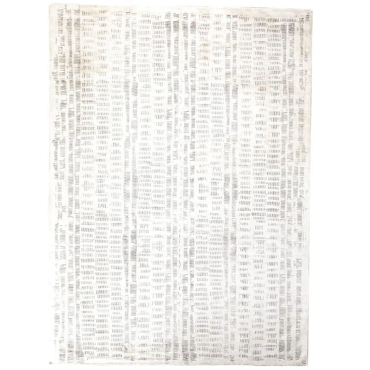 Global Views Frequency Rug-Cream/Charcoal