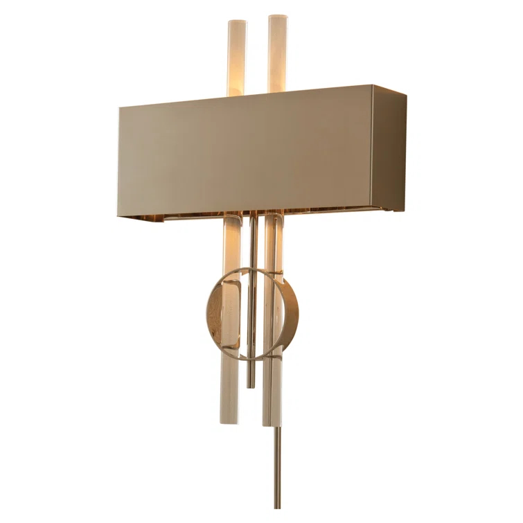 Radio City Wall Sconce-Nickel-HW