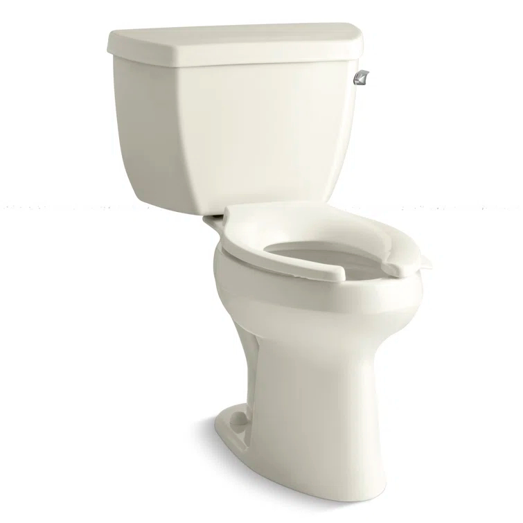 Highline Two-Piece Elongated 1.6 GPF Toilet with Pressure Lite Flush and Left-Hand Trip Lever