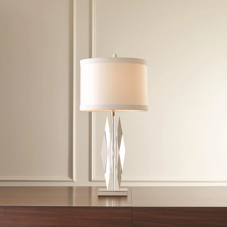 Global Views Faceted Crystal Lamp