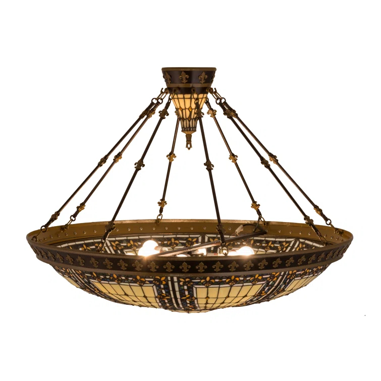 10 - Light Mahogany Bronze Unique/Statement Pendant