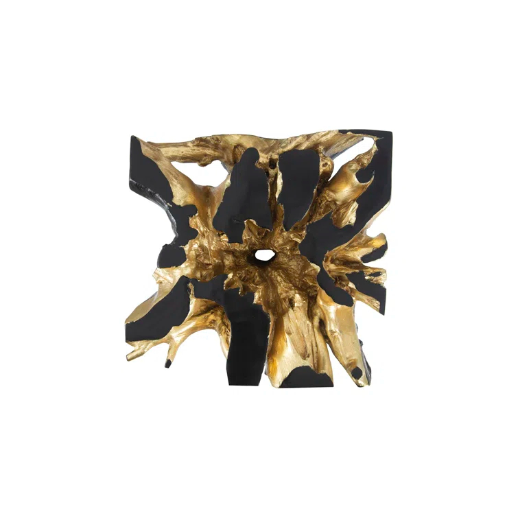 Noir Cast Root Coffee Table