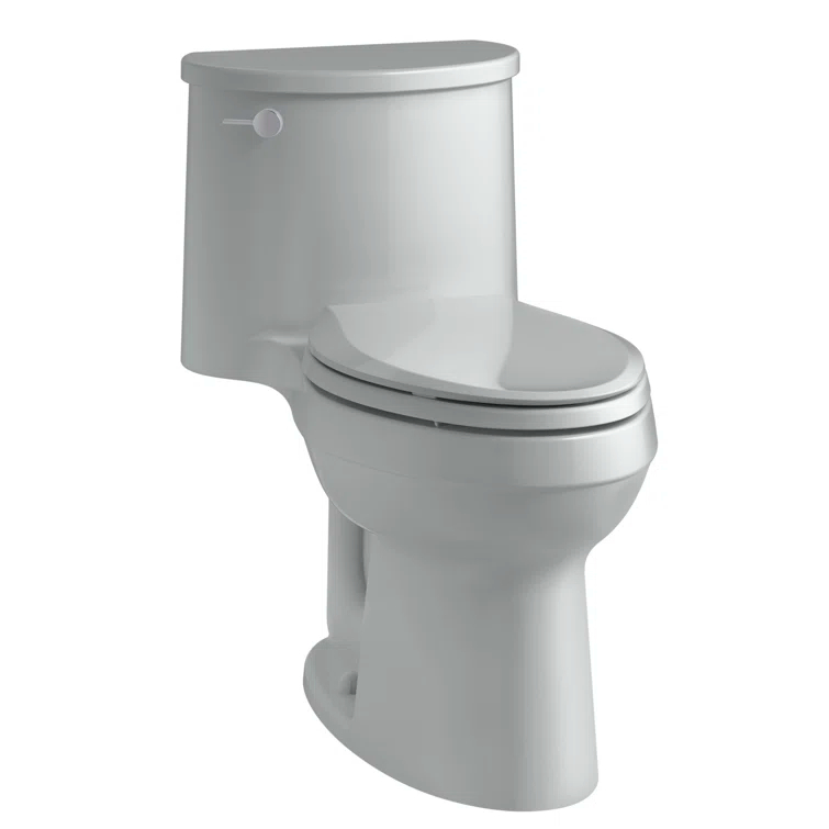 Adair 1.28 GPF Water Efficient Elongated One-Piece toilet (Seat Included)