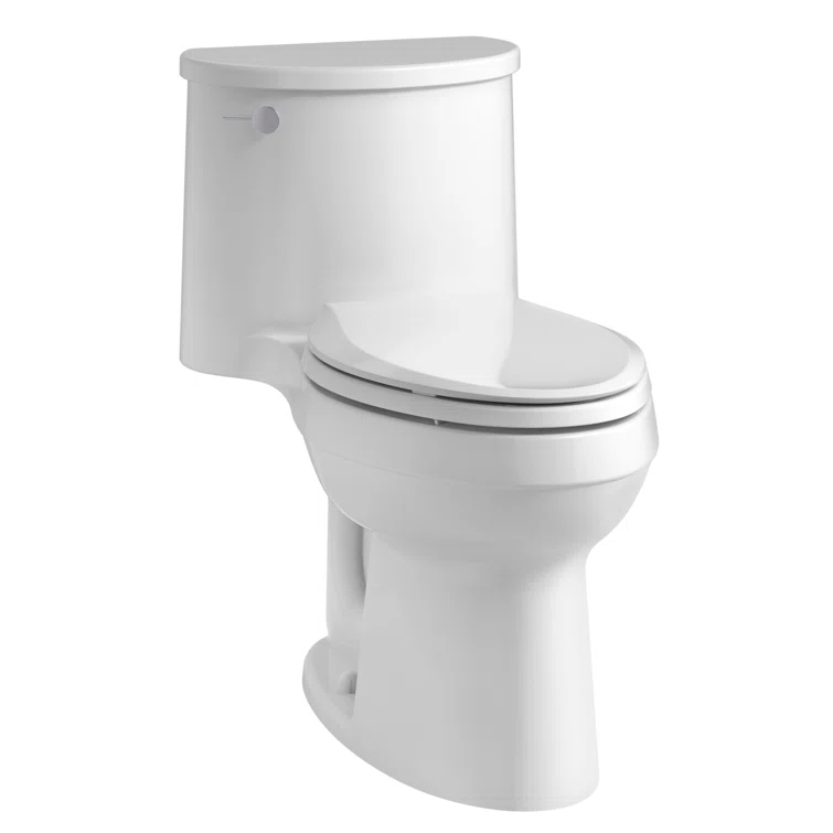 Adair 1.28 GPF Water Efficient Elongated One-Piece toilet (Seat Included)