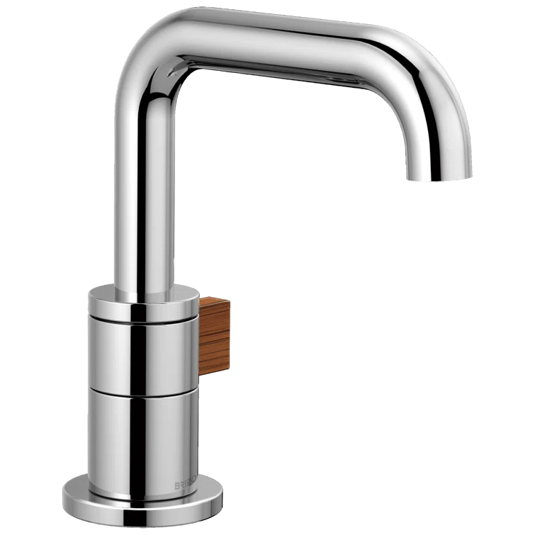 Elegant Polished Nickel Single-Handle Modern Faucet