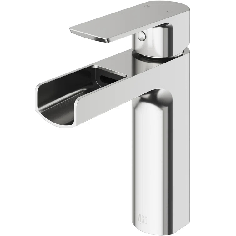 Ileana 7" H Single Handle Single Hole Bathroom Faucet