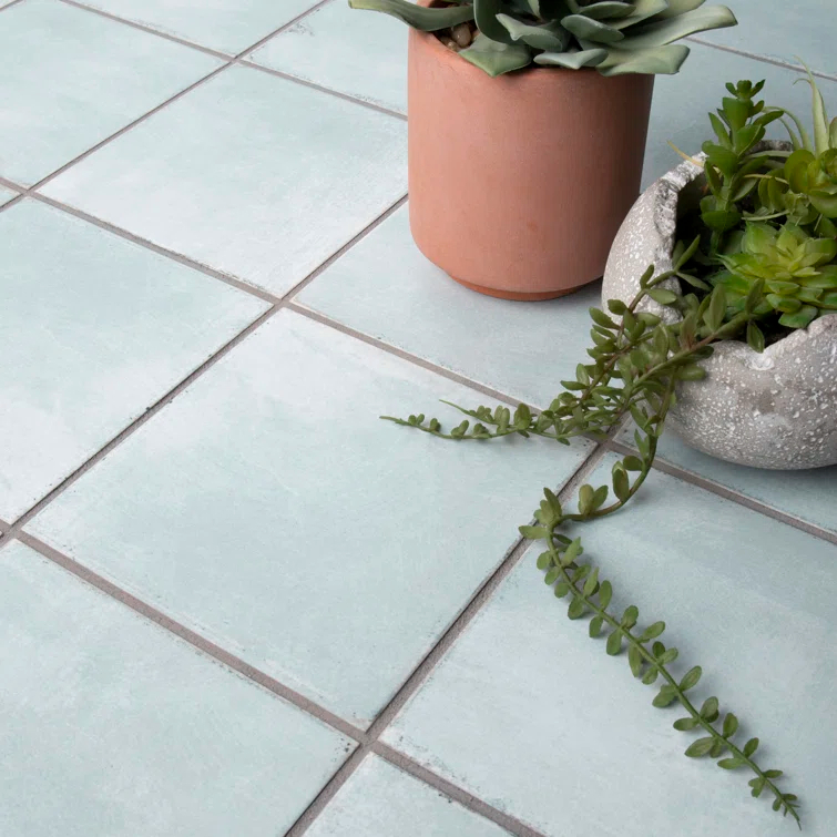 Barcelona 6" x 6" Porcelain Vintage Wall & Floor Tile