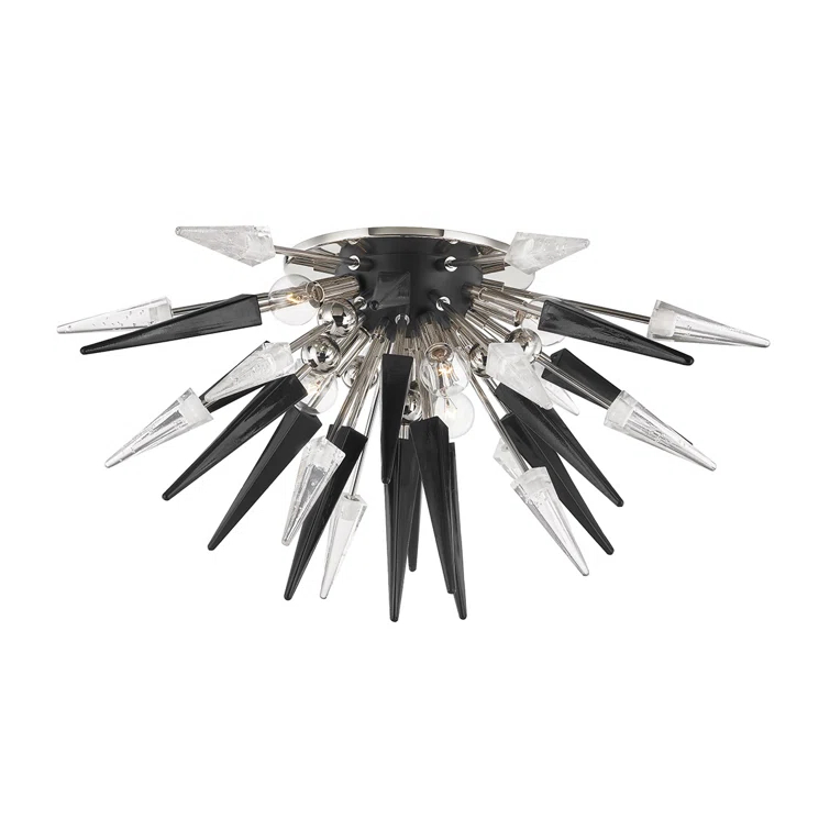 Sparta 6 Light Semi Flush