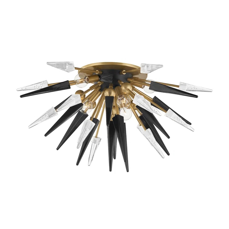 Sparta 6 Light Semi Flush