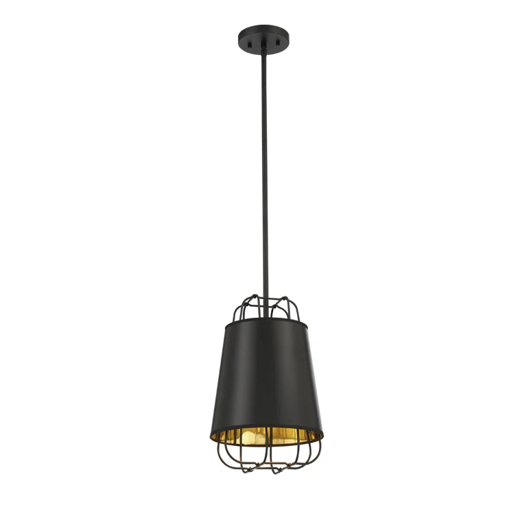 Tura 1 - Light Brass Single Pendant