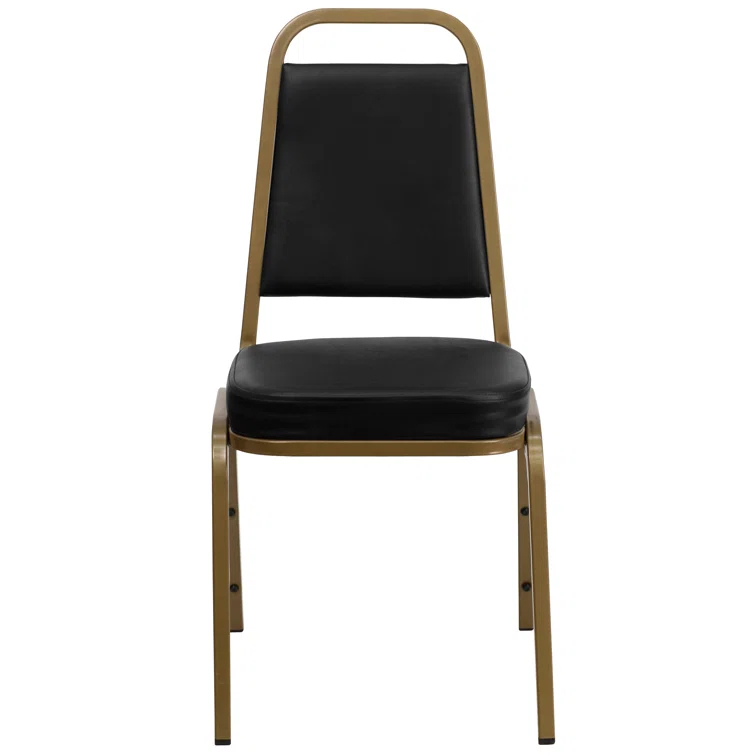 Flash Furniture Amaya Trapezoidal Back Stacking Banquet Chair with 2.5" Thick Seat