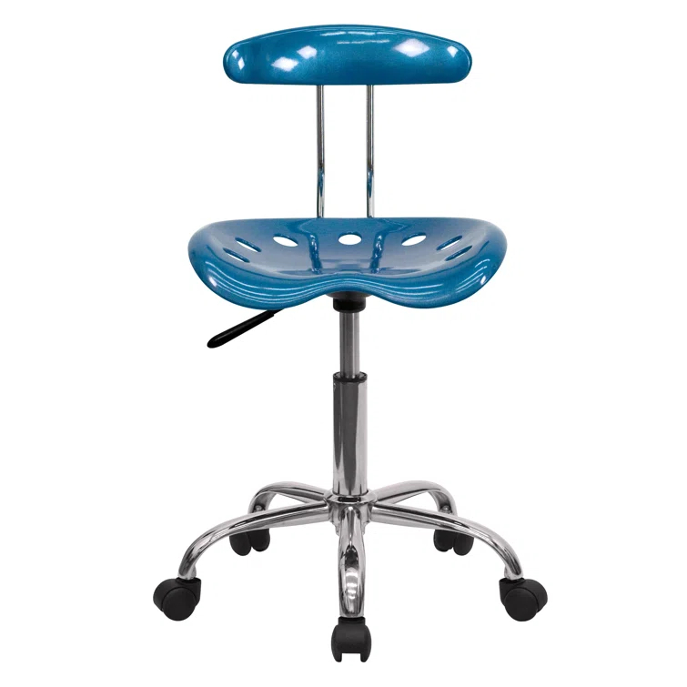 Flash Furniture Bonavant Adjustable Swivel Chair for Desk and Office with Tractor Seat