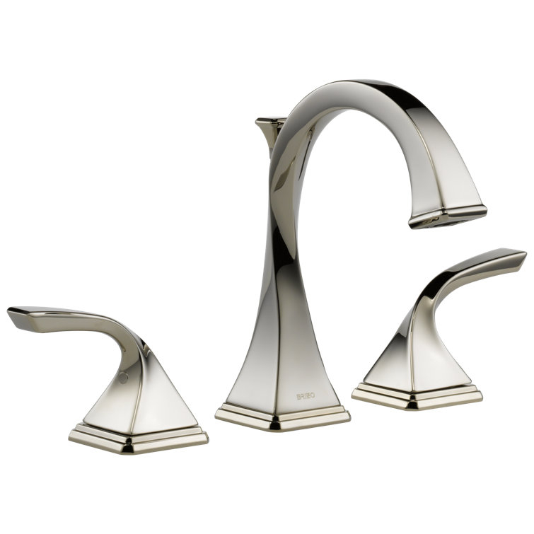 Brizo 65330LF-PN Bathroom Faucet, 375, Polished Nickel
