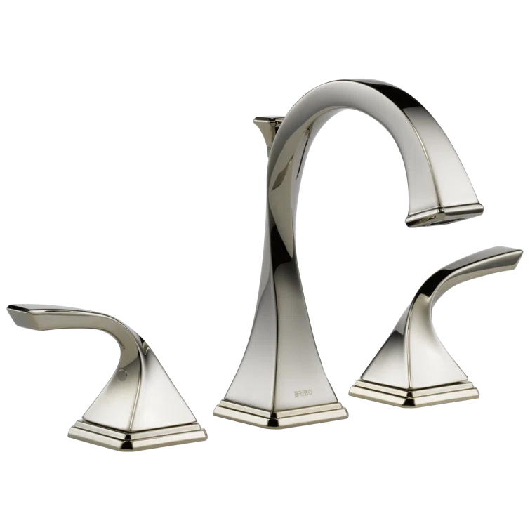 Brizo 65330LF-PN Bathroom Faucet, 375, Polished Nickel
