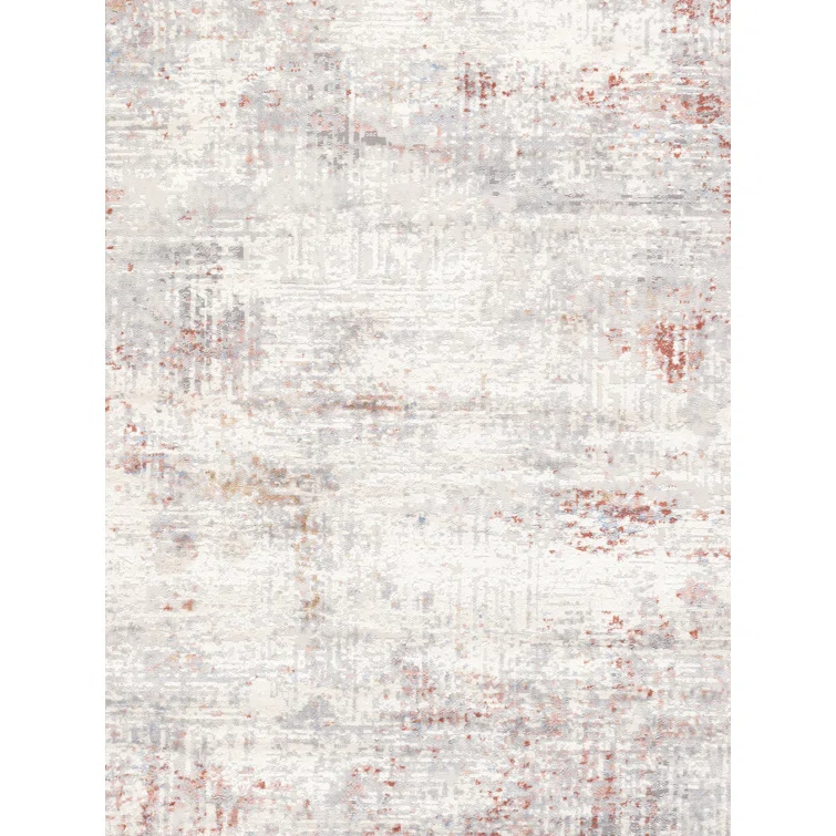 Efes Rust Red Area Rug