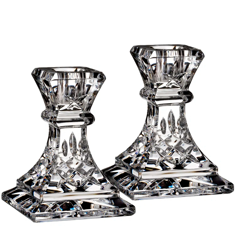 Waterford Giftology Lismore Candlestick 4 in, Orange Box & Reviews | Wayfair