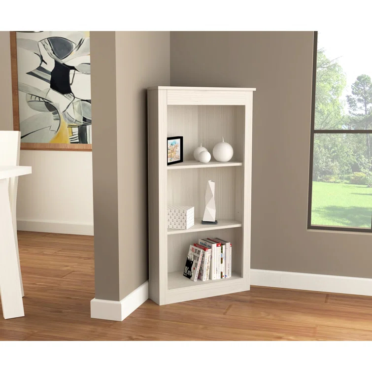 Ivy Bronx Lovica Corner Bookcase
