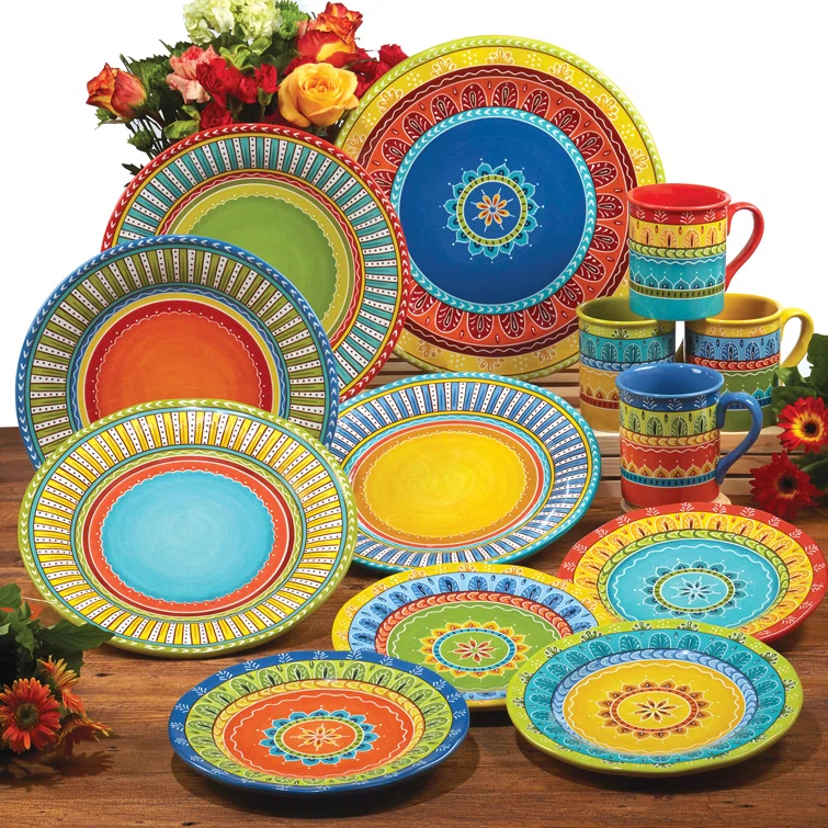 Certified International Valencia 8.75" Dessert Plates (Set of 4)