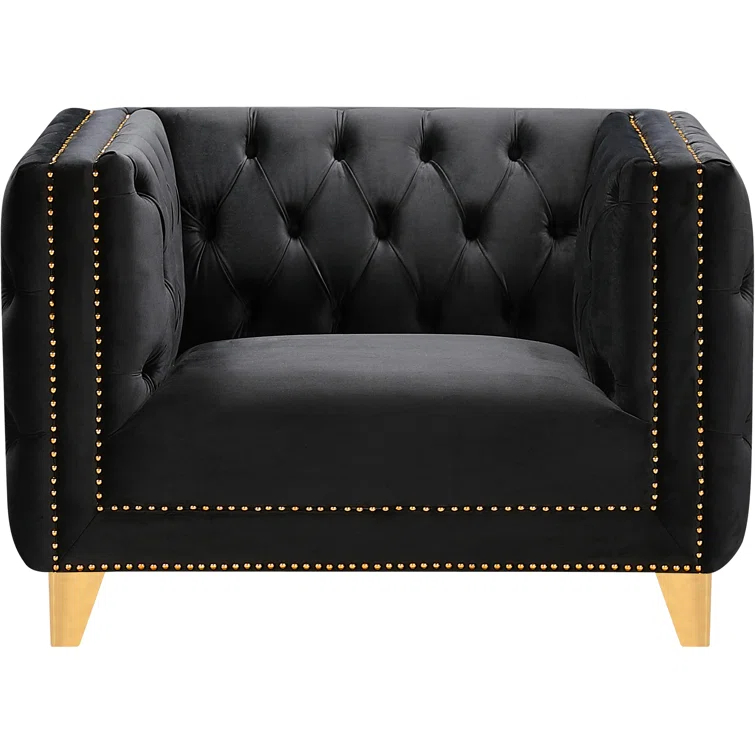 Sickels Velvet Armchair