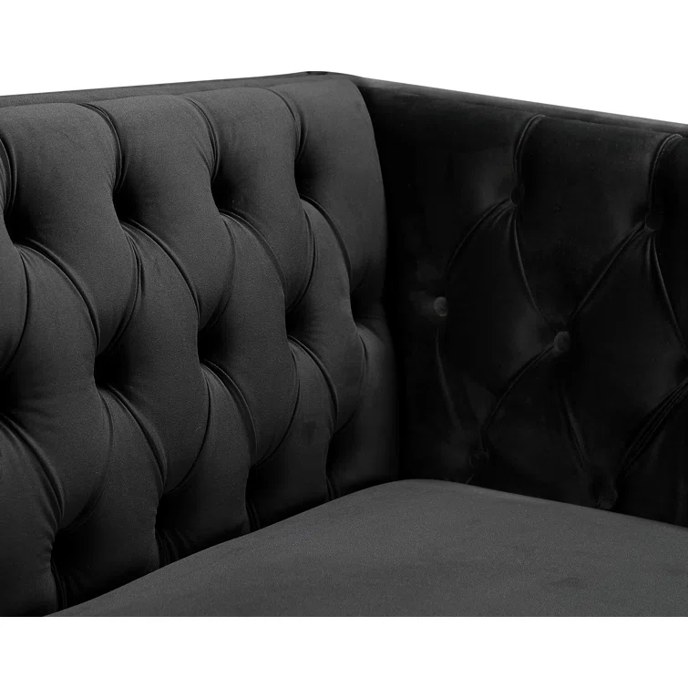 Sickels Velvet Armchair
