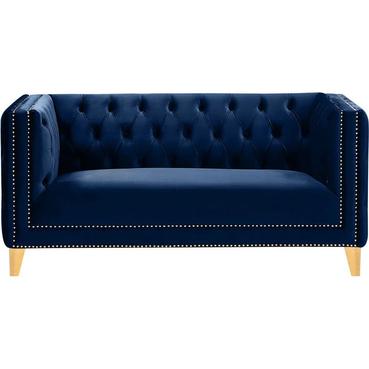 Sickels 66'' Velvet Loveseat