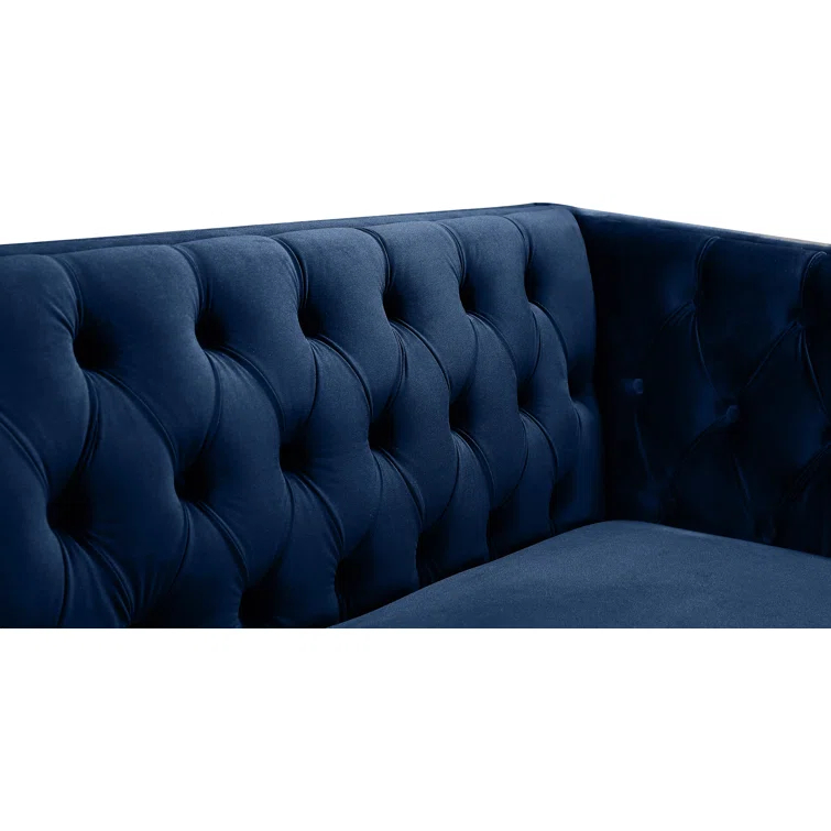 Sickels 66'' Velvet Loveseat