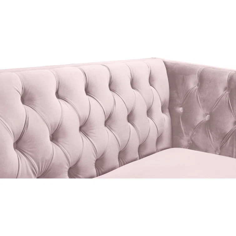 Sickels 90'' Velvet Sofa