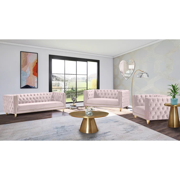 Sickels Velvet Armchair
