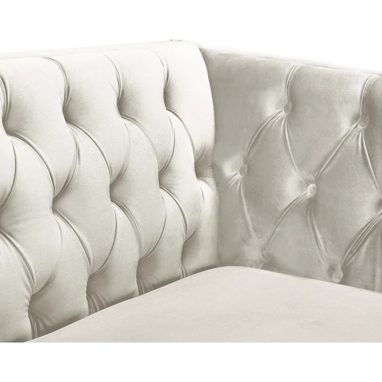 Sickels 66'' Velvet Loveseat