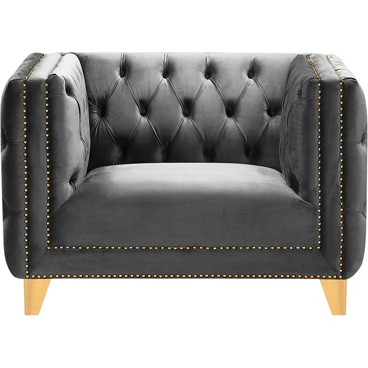 Sickels Velvet Armchair