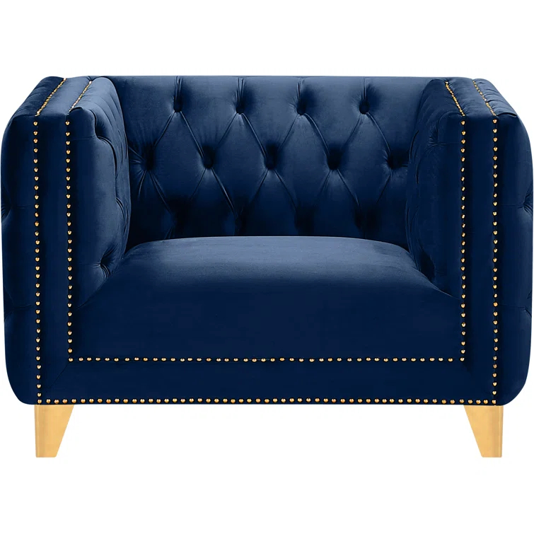 Sickels Velvet Armchair