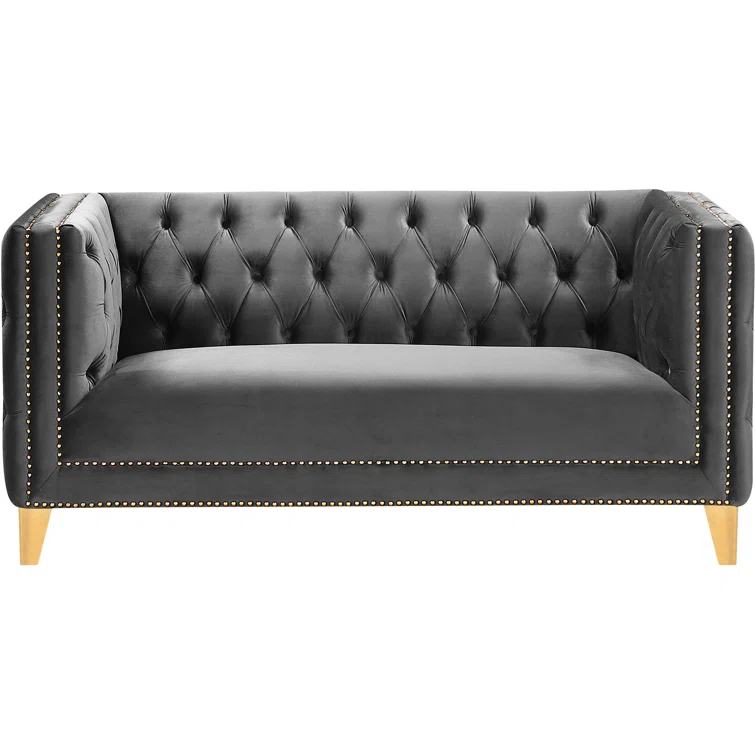 Sickels 66'' Velvet Loveseat