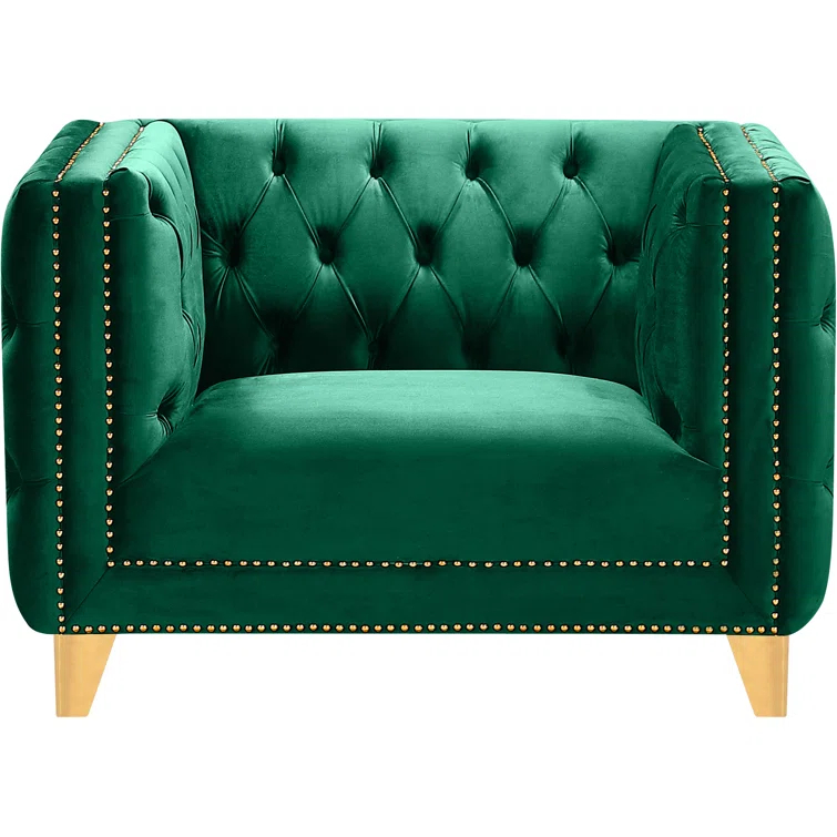 Sickels Velvet Armchair